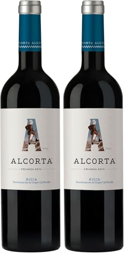 Alcorta Audaz Crianza D.O.Ca Rioja Vino - 750 ml (Paquete de 2)