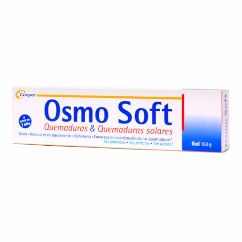 Cooper OSMOSOFT Gel para el tratamiento de las quemaduras superficiales y aparición de ampollas localizadas, quemaduras domésticas y quemaduras solares, 150 g