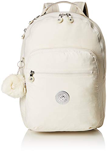 Preisvergleich Produktbild Kipling CLAS SEOUL Schulrucksack, 45 cm, 25 L, Dazz White