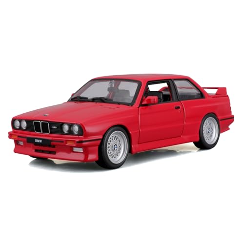 Bburago - BMW Serie 3 (1988) Escala 1:24, Réplica Diecast con Apertura de Puertas, Surtido Aleatorio, Licencia Oficial BMW
