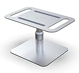【Altura ajustable y rotación de 360°】 Diferente del soporte tradicional, nuestro soporte de monitor tiene un dial de ajuste en el eje de rotación, que puede ajustar la altura en función de su comodidad y preferencias. Al mismo tiempo, puedes girar fácilmente el monitor para mostrar a tu alrededor.