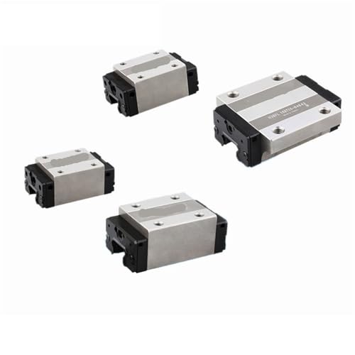 Rail guidage CNC avec chariot linéaire TRH20FN et bloc coulissant TRS TRH