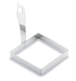 Lacor Garantie LACOR Eier-/SANDWICHRING,VIEREKIG INOX, Stainless Steel