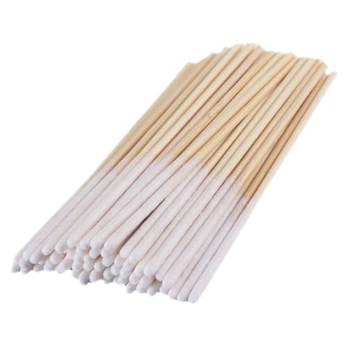 FRCOLOR Disposable Cotton Swabs 60pcs Extra Large Beauty Accessory for Makeup Ear Cleaning