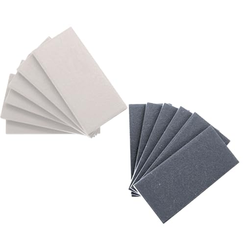 Streak Plates 12 Pack (White & Gray) - Geology Tools for Rock Color Testing, Mineral Test Kit image 5