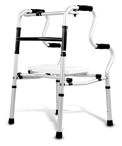 Jiuruoz Gehbock Gehhilfe mit Sitz