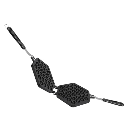 ZAICOLER Máquina para Hacer Gofres con Temperatura Ajustable, Plancha para Gofres Eléctrica Redonda Antiadherente, Máquina para Hacer Ligera y Lista con de Tacto Frío, Ideal para Desayunos Rápidos y
