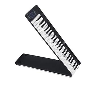 Électronique clavier Piano Piano Numérique Pliable Portable À 88 Touches, Clavier Électronique, Instrument De Piano, Clavier Synthétiseur (Color : Bk) - Les Beatles, Paul McCartney, John Lennon, RIngo Starr, George Harrison