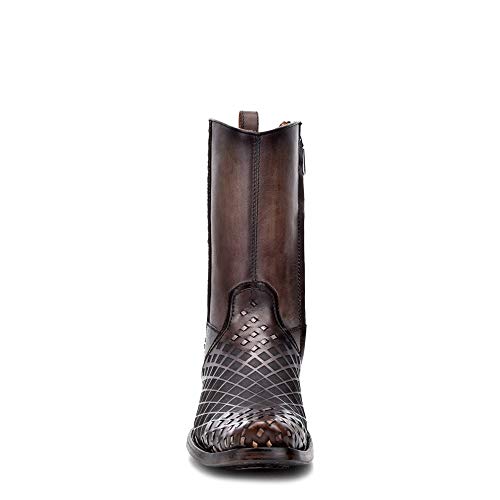 Cuadra Men's Boot in Genuine Leather with Zipper Black3