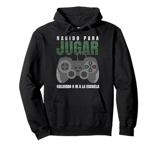Gamer Nacido para Jugar Obligado IR A La Escuela Videojuegos Sudadera con Capucha | Ya disponible en tu tienda friki favorita! En mundofriki.es! Gamer Nacido para Jugar Obligado IR A La Escuela Videojuegos Sudadera con Capucha | Ya disponible en tu tienda friki favorita! En mundofriki.es!