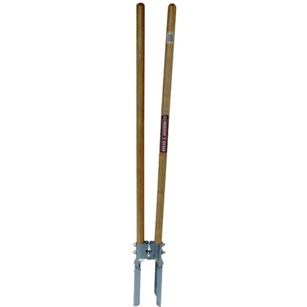 Spear & Jackson PHD-WH Landscaping & Fencing Post Hole Digger Wooden Handle, Blue