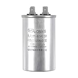 [Especificación] - Capacidad nominal: 8uF; Tolerancia: ± 5%; Voltaje nominal: 450V AC; Tamaño del cuerpo: 88x45mm/3.5x1.8 pulgadas (L*D); Frecuencia nominal: 50/60 Hz; Categoría climática: 40/85/21