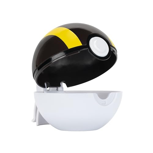 Image of Pokemon PKW4168 Panflam Clip 'N' Go Belt Set - Panflam Battle Figure with Float Ball, Hyperball and Belt Official Set