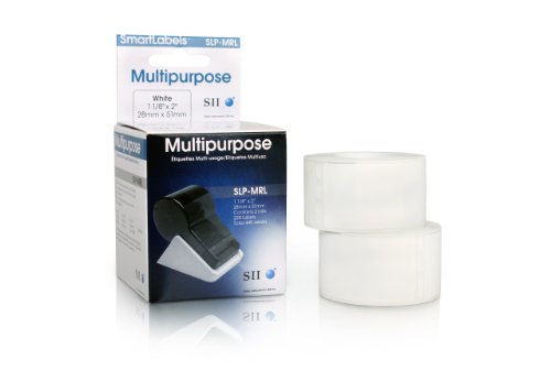 Seiko Etiketten (28 x 51 mm) 2 Rollen, weiß, (Verpackung kann abweichen) Cover