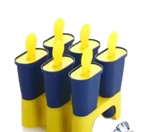 KP International Kulfi Maker for Children and Adults | Homemade Candy Mould, Popsicle Moulds and Ice Candy Maker1PIS/BLUE/STAND/CANDY/416_KP1715