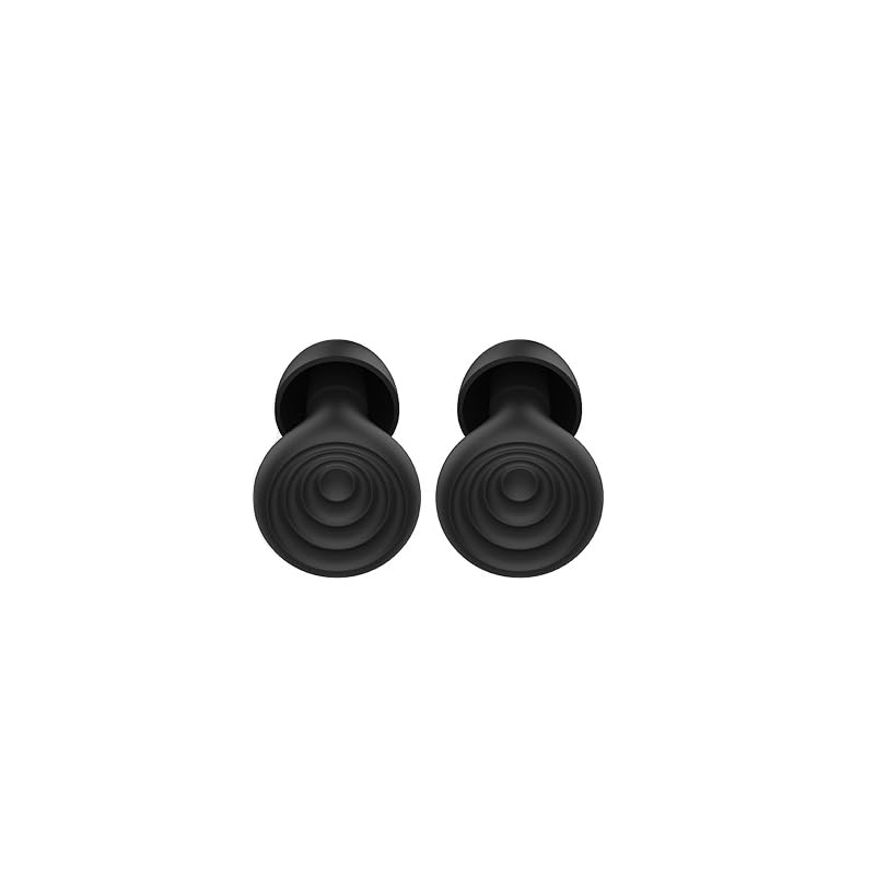 INF Tappi per le orecchie di ricambio, Tappi per le orecchie in silicone con cancellazione del rumore per dormire, russare, lavorare, imparare, Design ergonomico, 2,05 x 1,5 x 1,6 cm