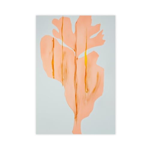 Affiche abstraite sur toile pour habiller un mur vide de salon