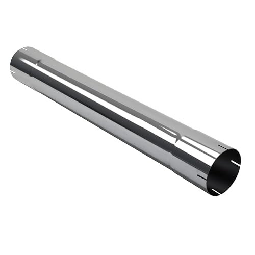 JY PERFORMANCE 5 Muffler Replacement Pipe 5 Inch Stainless Steel Straight Exhaust Pipe 30 Length