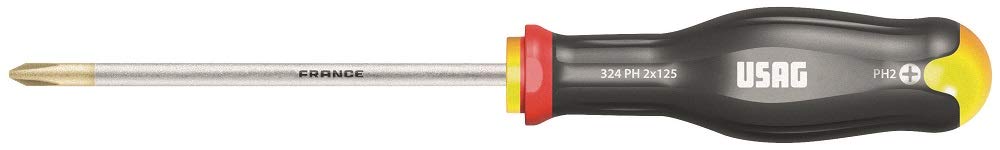 Usag U03240442 Giravite Per Viti A Croce Phillips, Nero, Ph 2X100 - 4