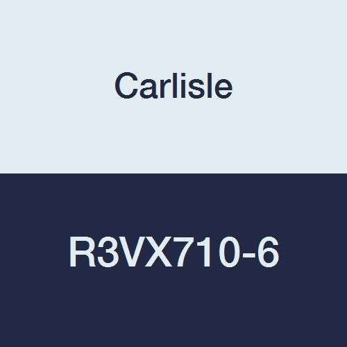 CARLISLE R3VX710-6 Rubber Power-Wedge Cog-Band Banded Belt, 6 Bands, 3/8