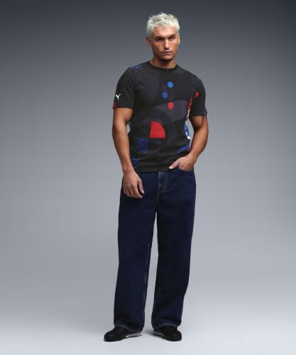 Image of Puma Men's Printed Regular Fit T-Shirt