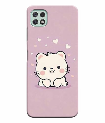 Image of Printed Hard Back Case Cover & Compatible for Samsung Galaxy A22 5G | Toyes Panda (Multicolor) - D1186