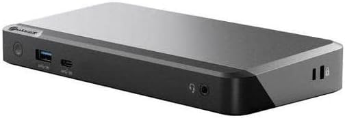 ALOGIC MX2 8-in-1 4K USBC Docking Station, 2X DisplayPort, 3X USB-A, USB-C, 3.5mm TRRS Audio/Microphone Jack & Gigabit Ethernet, 4K Dual Display with 100W Power Delivery.