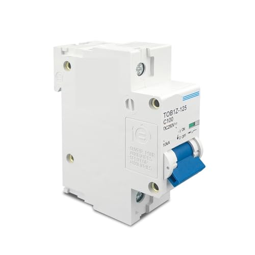 Disyuntor de CC 100A 250V para batería fotovoltaica de un polo 5