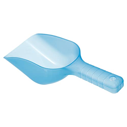 PATIKIL 12oz Ice Scoop, 1 Pack Plastic Ice Maker Shovel for Kitchen Bar Party Blue