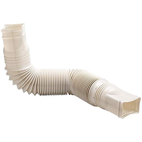 22" to 55" Flex-A-Spout Stone Gutter Downspout Extension