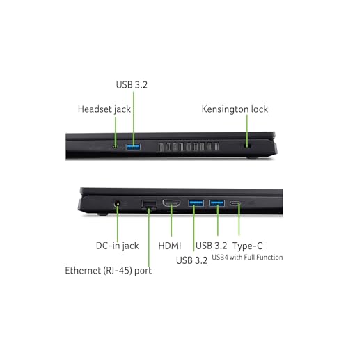 Nitro V 15 ANV15-41-R653 Notebook Gaming, NVIDIA GeForce RTX 4050 6 GB GDDR6, Processore AMD Ryzen 7 7735HS, Ram 16 GB DDR5, 1024 GB SSD, Display 15.6" FHD IPS 144 Hz LED LCD, Windows 11 Home - Notebook - Immagine 5