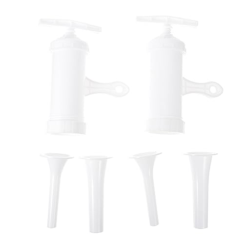 BRIGHTFUFU Simple Home Sausage Production 2 Sets Manual Sausage Maker Easy to Use Clean