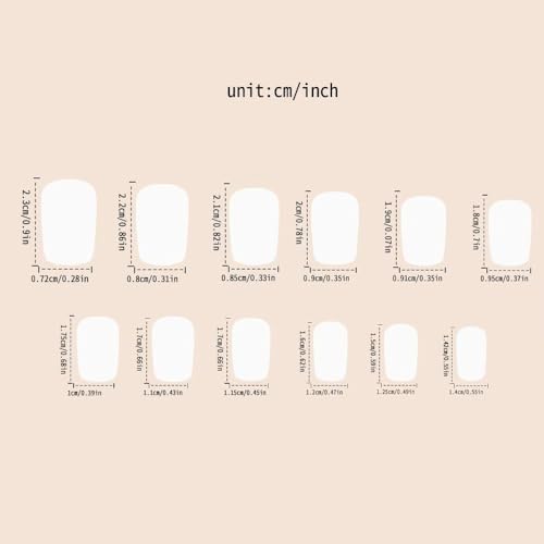 Image of Black French Tip Press on Nails Medium Square Fake Nails with Design Black Line False Nail Glitter Glue on Nail Glossy Full Cover Artificial Acrylic Bling Stick on Nail for Women NBNTGH Manicure 24pcs