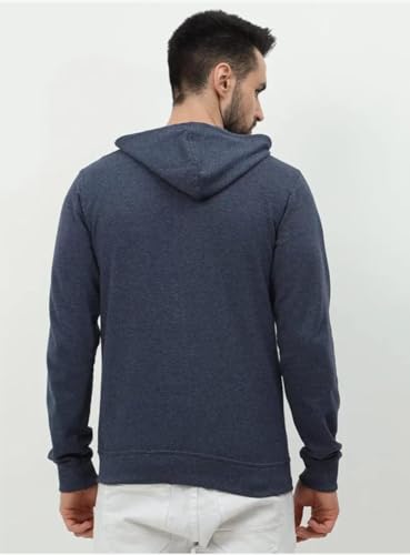 Image of Rudra Men Cotton Blend Hoodies Winter Wear Zipper Hoodie Hooded Sweatshirt Winter Hoodies Stylish Huddy Pullover Warm Hudi XL