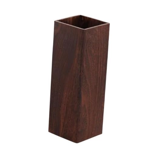 Baoblaze Secchio porta-ombrelli in legno Porta-ombrelli multifunzione elegante e pratico per casa, ingresso supermercato, Colore Legno Scuro