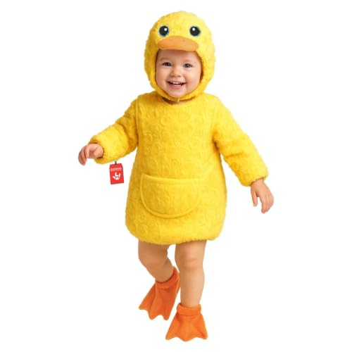 Disfraz de Pato de Peluche para Bebés y Niños miniatura 1