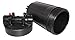 10-Inch Neo-Pure Standard Water Filter Housing with Black Sump and Black Cap, 1-Inch NPT Inlet/Outlet, Without Pressure Relief Button, for Whole House or Point-of-Use Systems
