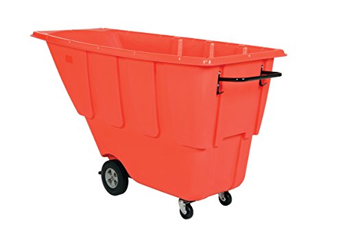 Carretilla Plástica Vestil 450 lb Capacidad Roja miniatura 1