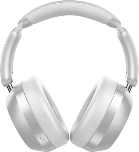 Image of Wentronic Y04 Wireless Over-Ear Headphones, Active Noise Cancelling, Sliver
