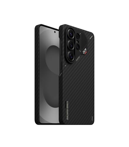 Image of Aulumu S26 Ultra Galaxy Aramid Fiber Magnetic Case | 1500D Ultra Slim Woven | Compatible with MagSafe | Passive Cooling Samsung Galaxy S26 Ultra Case