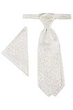 Hersteller: Wilvorst Wilvorst Plastron zur Hochzeitsweste, creme/ivory, Slimline
