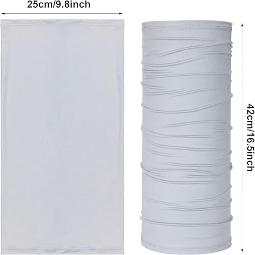 Image of SATINIOR Summer Neck Gaiter Mask Windproof Scarf UV Protection Balaclava Bandanas Breathable Outdoor for Men Women