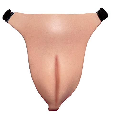 BIMEI Silicone Fake Vagina T-String For TD Crossdresser DRAGQUEEN (One Size Rude)