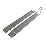  Set 1 x Motorrad Standschiene mit Haltebügel inkl. Stahl Auffahrschiene