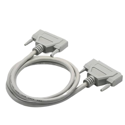 CEMELI DB37 Pin Male to Female Serial Port Extension Data Cable Convert Cable Data Transmit Cable Conductor