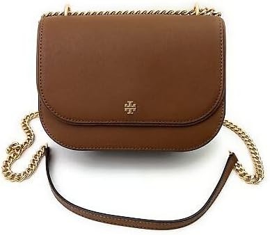 Tory Burch Emerson Flap Adjustable Shoulder Bag (Moose), Moose