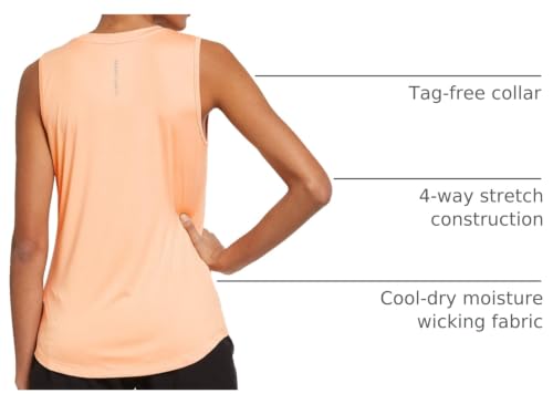 Image of baleaf Women's Workout Tank Tops Sleeveless Quick Dry Running Shirts Lightweight Loose Fit for Yoga Athletic Gym