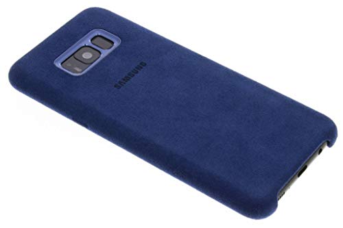 Samsung Original S8 Plus Alcantara Back Phone Case Cover - Blue