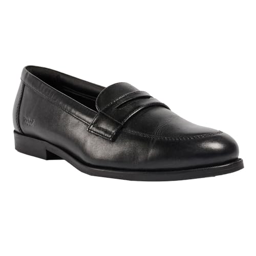 Pod - Jungen Halbschuhe Islay, Leder (38 EU) (Schwarz)