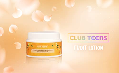 Image of Orange Blend Face Moisturizing Cream, for ages 10-18, With Rejuvenating Properties, Organic, Vegan, With Orange Extract, Vitamin C, Coconut Oil & Almond Oil - 50 GMs